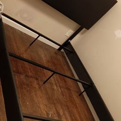 Full Size Bed Frame With Headboard - Only Used For 2 Weeks
