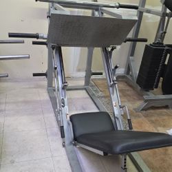 Pro Maxima Plate Loaded Leg Press Gym Equipment Exercise Fitness Workout Weight Machine 