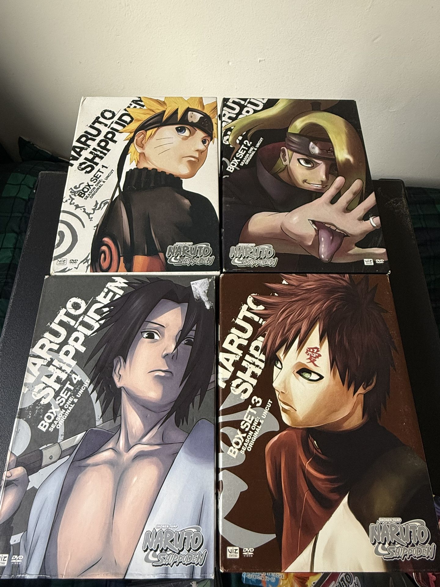 Naruto Shippuden Box Sets 1-7