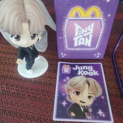 BTS #7 Jung Kook. Macdonalds Tiny Tan. New.