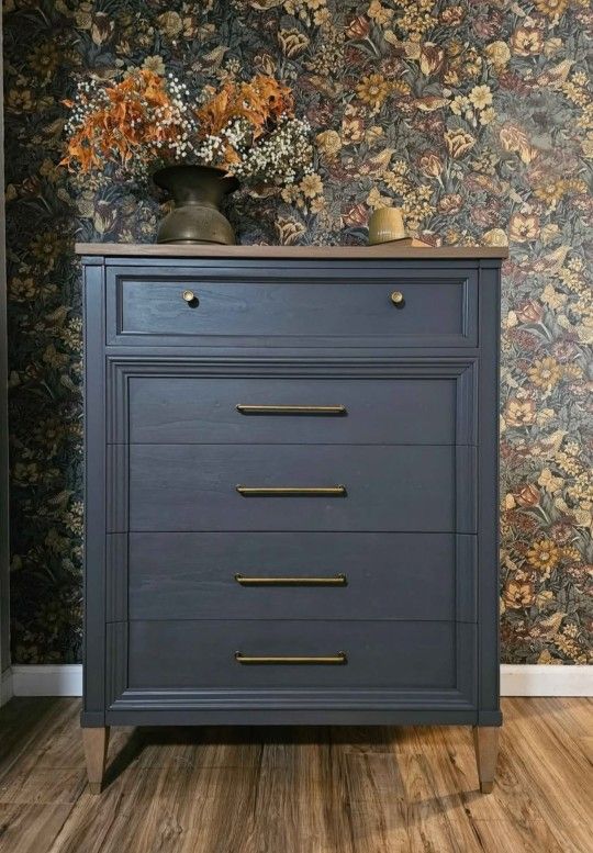 ✨ Barbo’s Fine Furniture MCM Tallboy – Professionally Refinished ✨