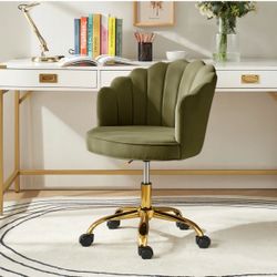 Belanda 23” Wide Modern Velvet Tufted Office Chair - brand new
