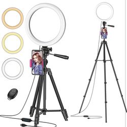 Aptoyu Ring Light With 50 “ Extension Stand