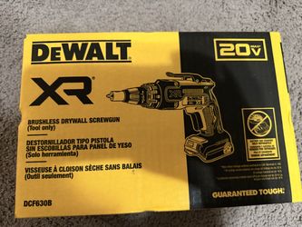Dewalt XR 20V MAX Lithium-Ion Cordless Brushless Screw Gun (Tool Only)