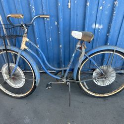 1955 Girls, Schwinn Spitfire Bicycle