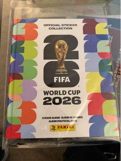 2026 FIFA World Cup Panini Hardcover Sticker Booklet