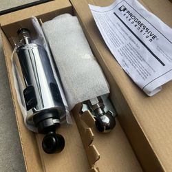 NEW Progressive 422 Chrome Adjustable Shocks - Harley Softail 89-99