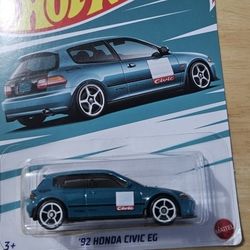 Hotwheels '92 Honda Civic Eg 