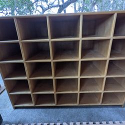 Solid Wood Shoe Cubby