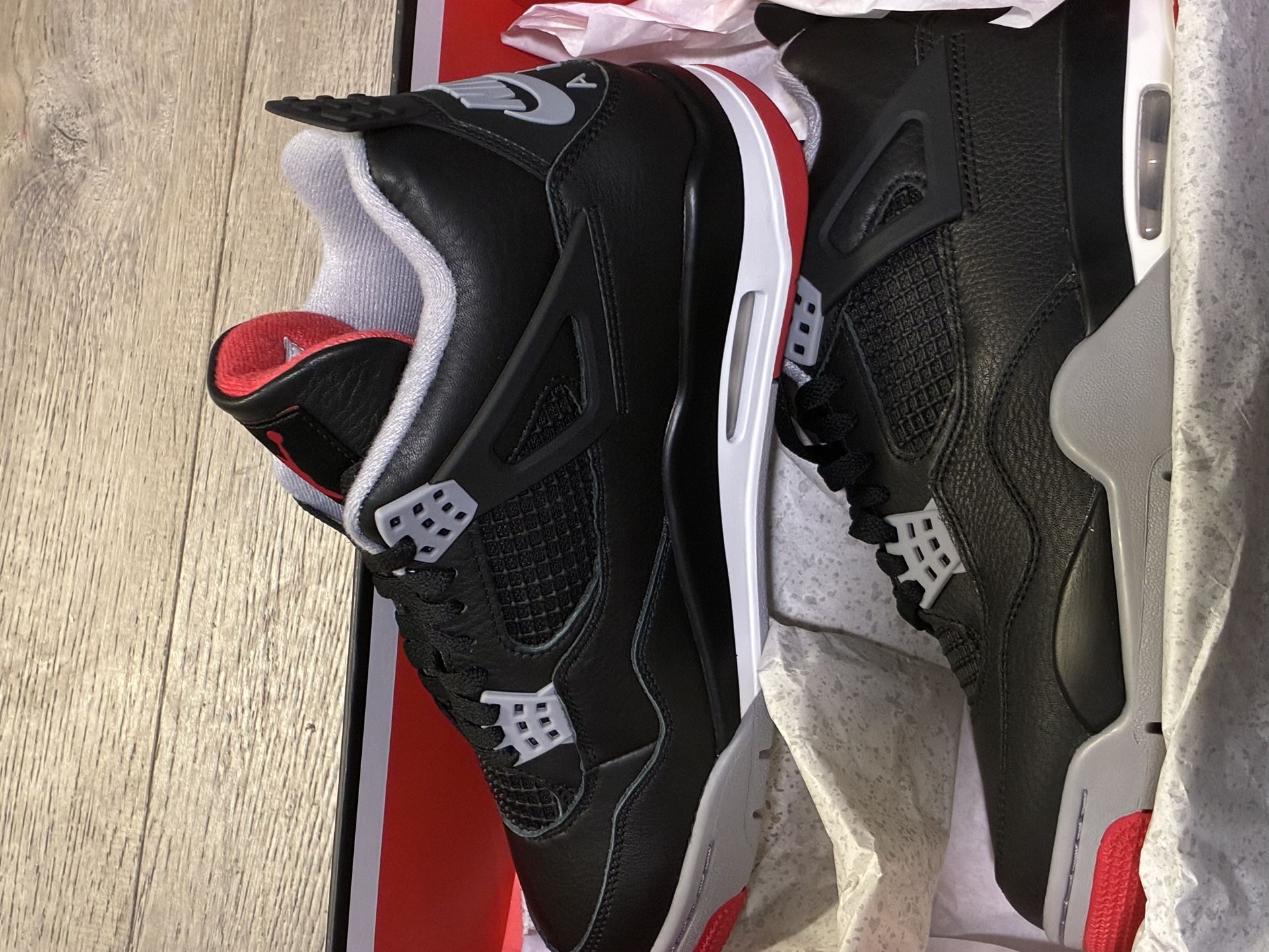 Jordan Bred 4 Reimagined Size 9