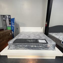 Lit Up King Sized Bed Frame