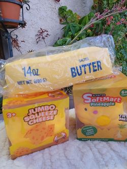 Squishy Butter, Cheese & Pinapple