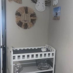 Changing Table & Decor 