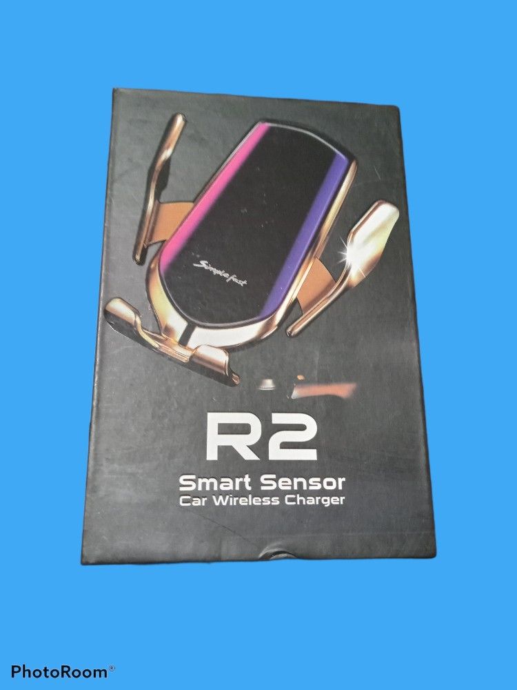 Auto Clamping R2 Smart Sensor Car Wireless Charger