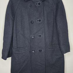 Kay McDowell Original Women's Vintage Long Pea Coat 
