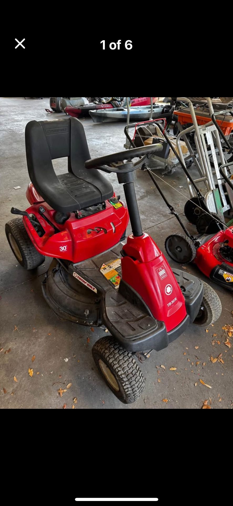 Troy-Bilt TB30R Riding Mower