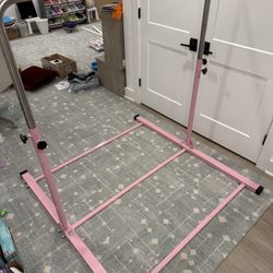 Heavy duty Gymnastics bar Pink
