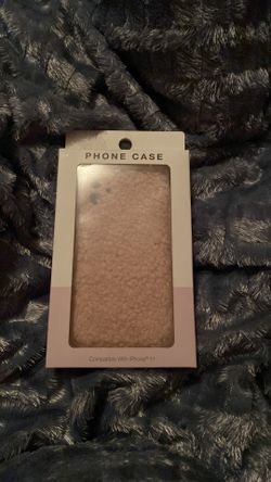 Pink Furry Phone Case