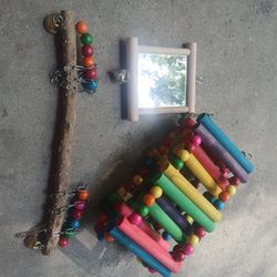Play Items For Birds, Chickens And Rodents 