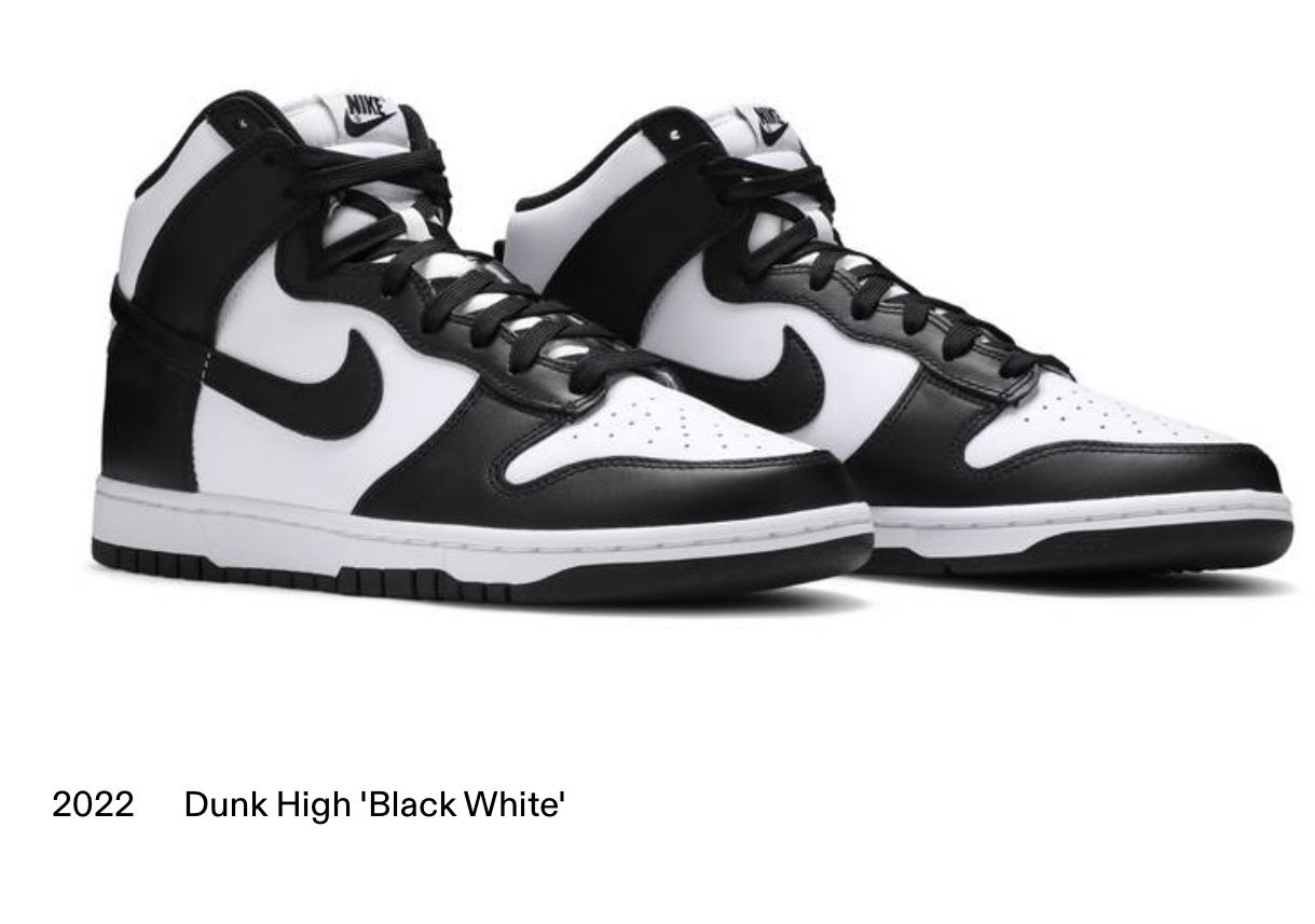 Shop Nike Dunk High DD1399-105 black