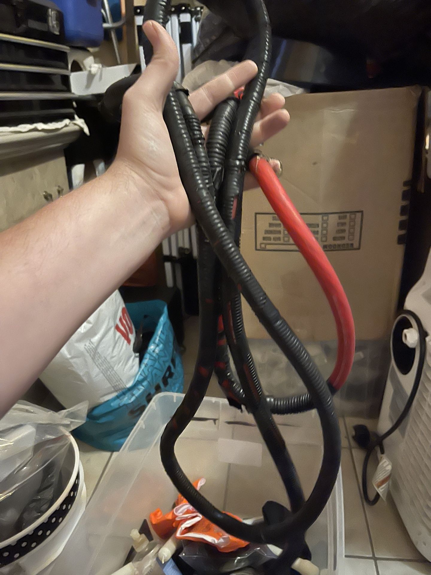 O Gauge Subwoofer Or Amplifier Stereo Cable 8ft