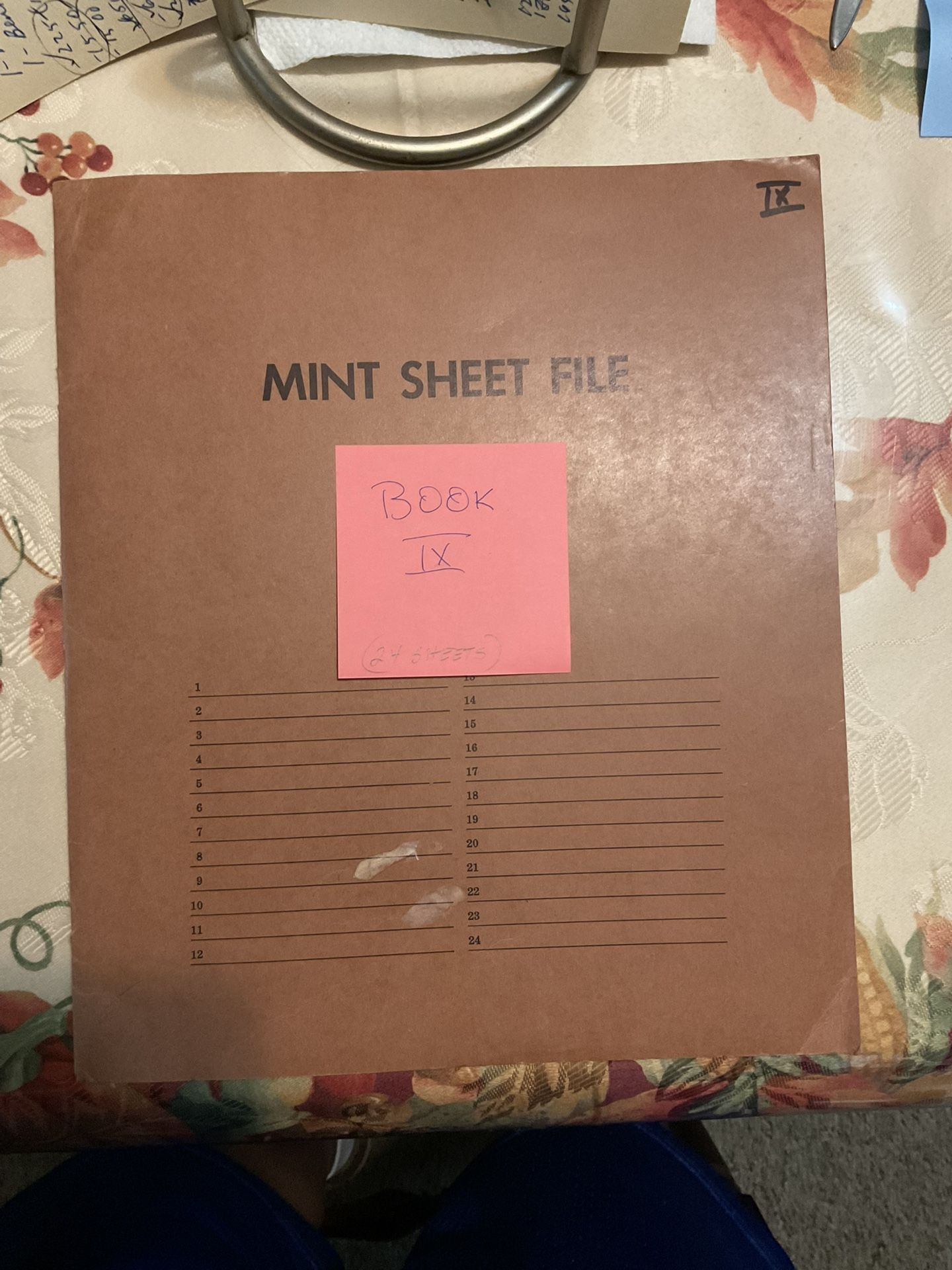 UNITED STATES mint sheets