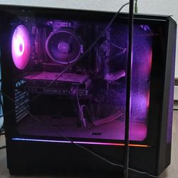 1.5 TB, Rtx 2060 Gaming Pc with Amd 5600x CPU And Computer Moniter 
