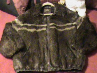 Beaver fur Bomber Jacket