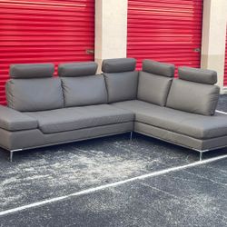 Sectional Sofa/Couch- Gray - City Furniture - Delivery  Available 🚛