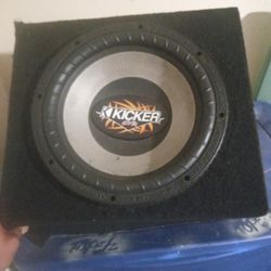 Kicker 12"Subwoofer 