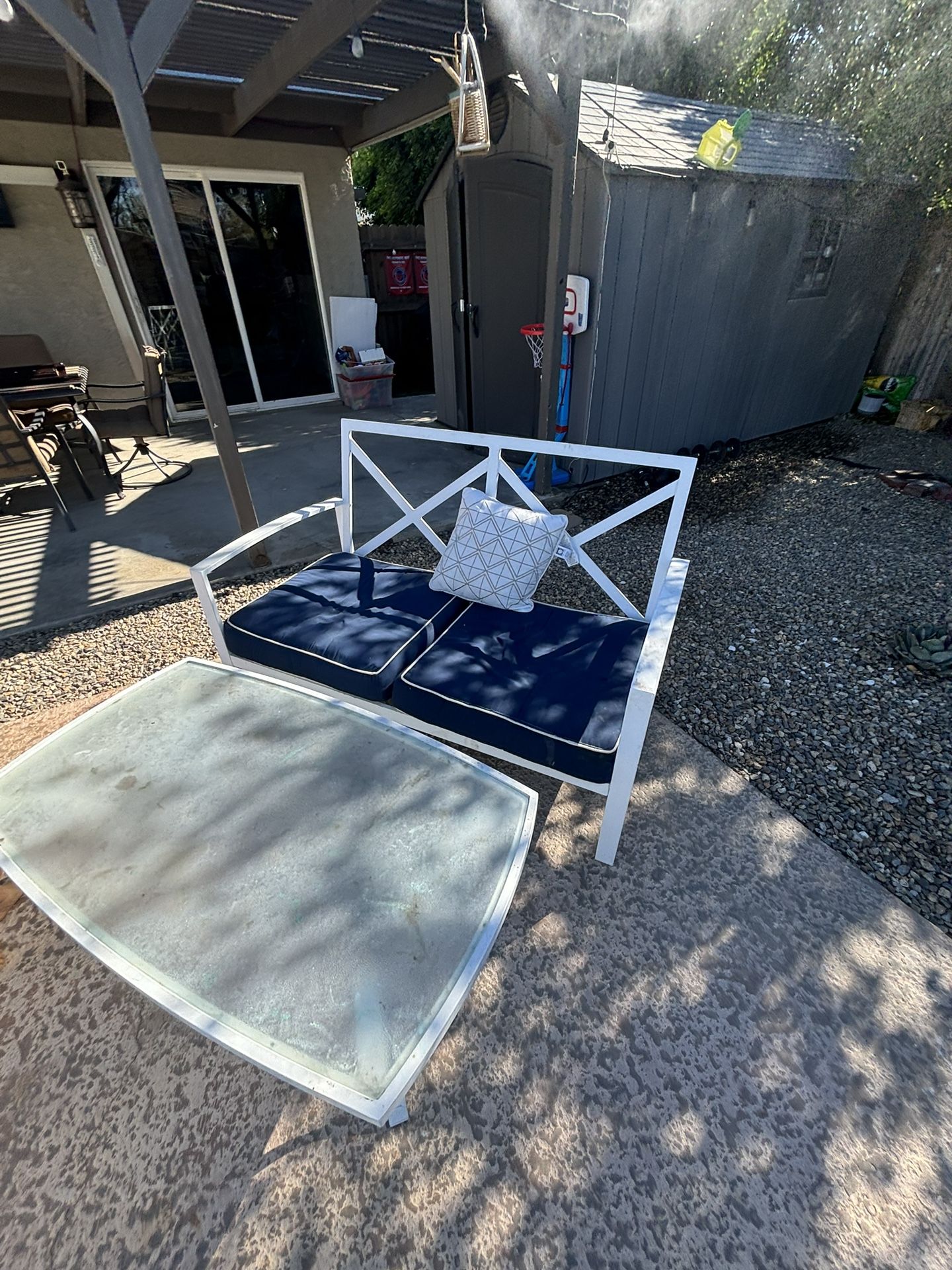 Patio Chair And Table