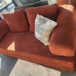 🔥 Orange Sofa Bed Couch SALE! 🔥