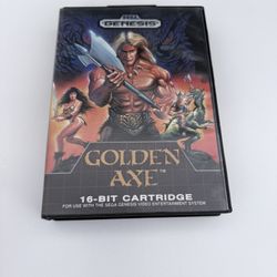 Golden Axe (Sega Genesis, 1989) TESTED USED. NO MANUAL.