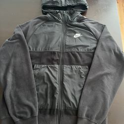 Women’s SMALL  Nike Sherpa Zip Up Hoodie