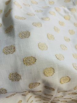 Gold Polka Dots Curtains 