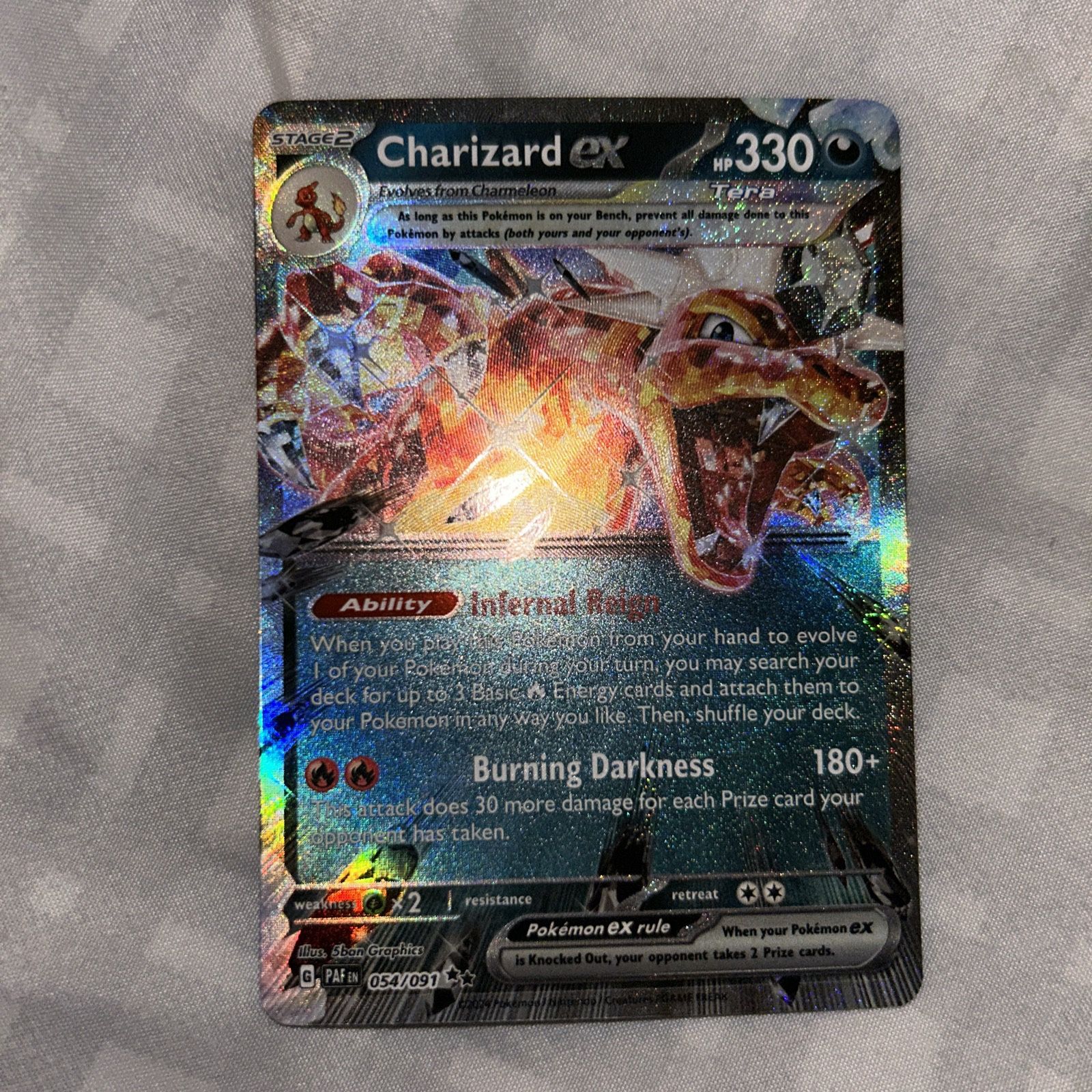 Charizard ex - 054/091 - SV: Paldean Fates (PAF)
