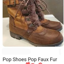 Women's Faux Fur Boots
