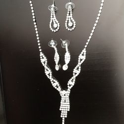 Wedding Jewelry, Necklace and Earrings