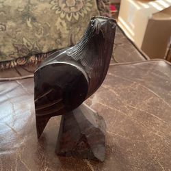 Wooden eagle Figure