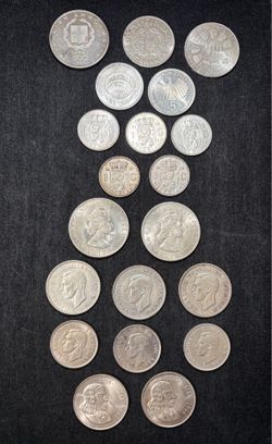 Silver coins lot