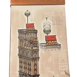 Department 56 Christmas in The City The Times Tower 2000 Special Open Box