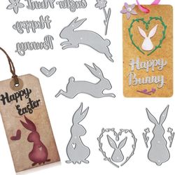 Bunny Die Cuts for Card Making