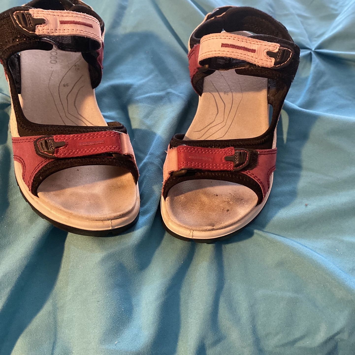 Ecco Yucatán Sandals. Pink. Size 7