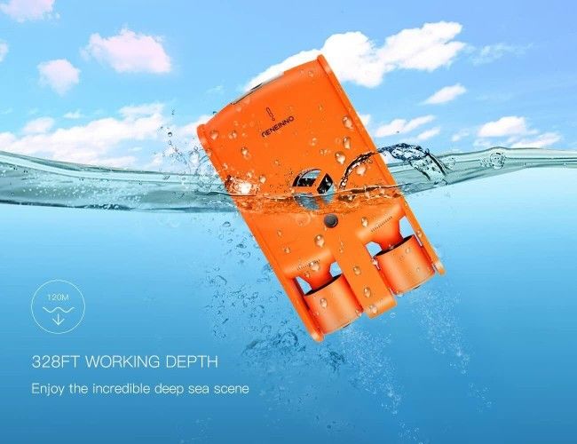 Geneinno Poseidon I Underwater Drone Full HD 120°Wide Angle Underwater 394 ft.