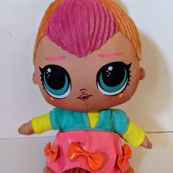 LOL Surprise Neon Large Huggable 14” Plush Doll 