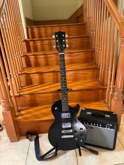 Custom Les Paul w/ Fender Amp