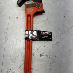 RIDGID PIPE WRENCH 14 "RAPIDGRIP HEAVY DUTY 2MAX PIPE PROFESSIONAL QUALITY NEW#01