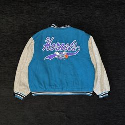 VINTAGE HORNETS WOOL JACKET SIZE X-LARGE