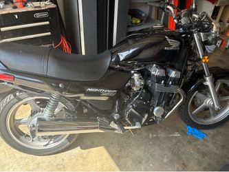2000 Honda Nighthawk 750 and 1985 Honda Nighthawk 650sc