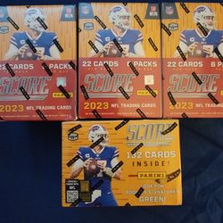 2023 Football Panini Score Blaster Box